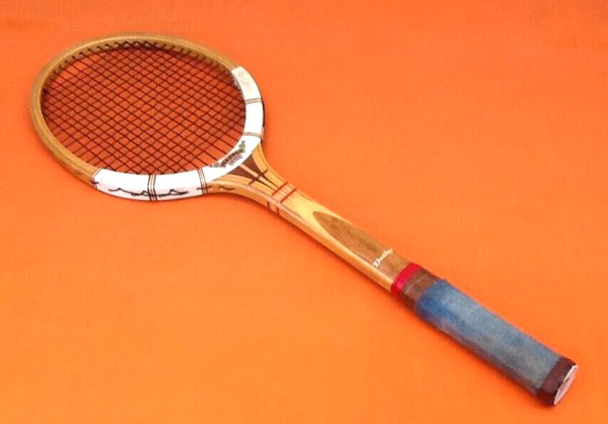 Dunlop maxply wooden tennis racket