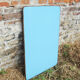 Old Foldable Camping Table Turquoise Blue