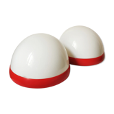 Paire de lampe champignon, 1970