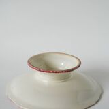 Compotier hbcm dentelé à fleurs, 1950