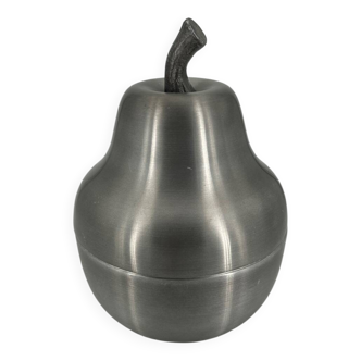 Seau à glace poire en aluminium brossé