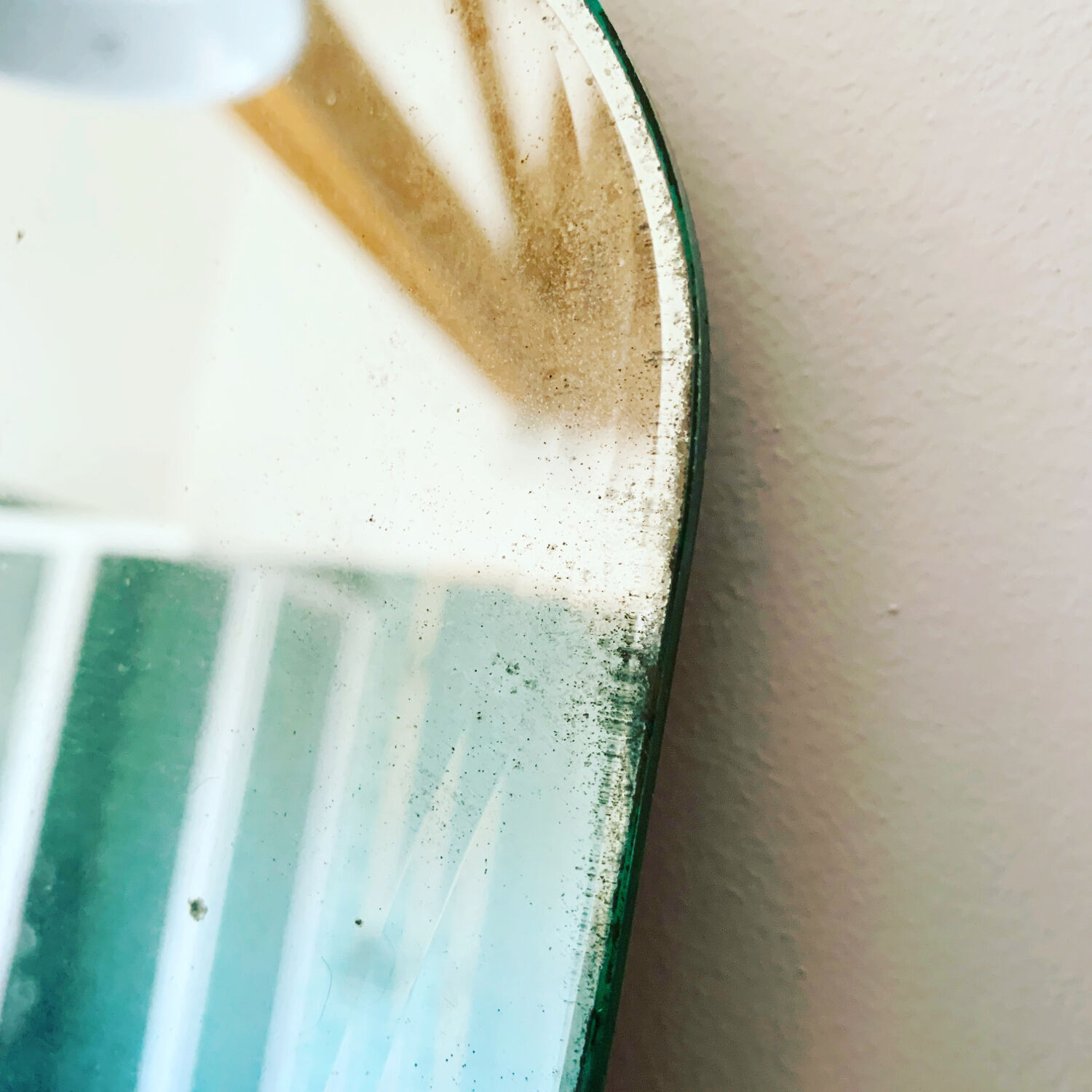 Art Deco beveled mirror