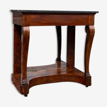 Mahogany Console Of Empire period XIX Century