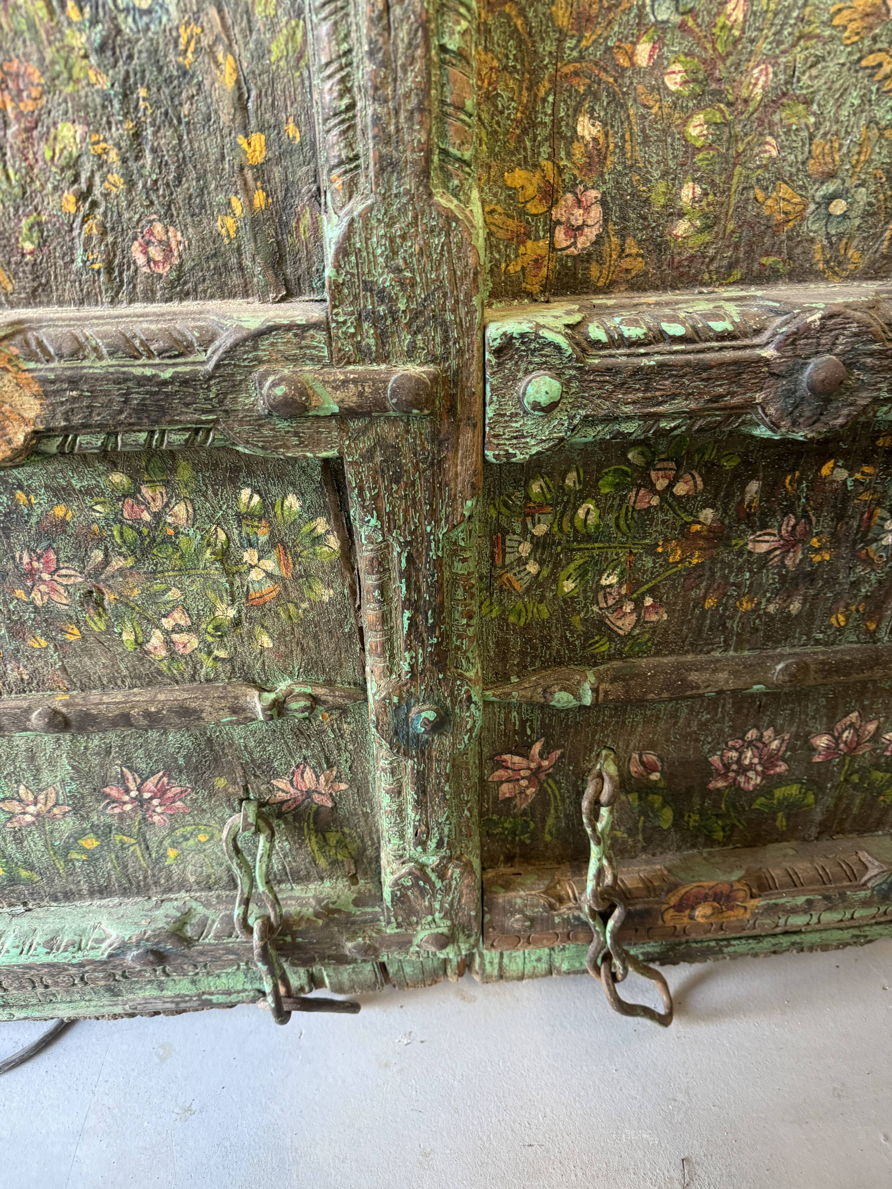 Mhurdiya - Antique Indian Painted Door No.3
