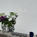 4 stainless steel cups 1970