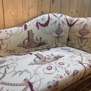 Charles X period Recamier bench
