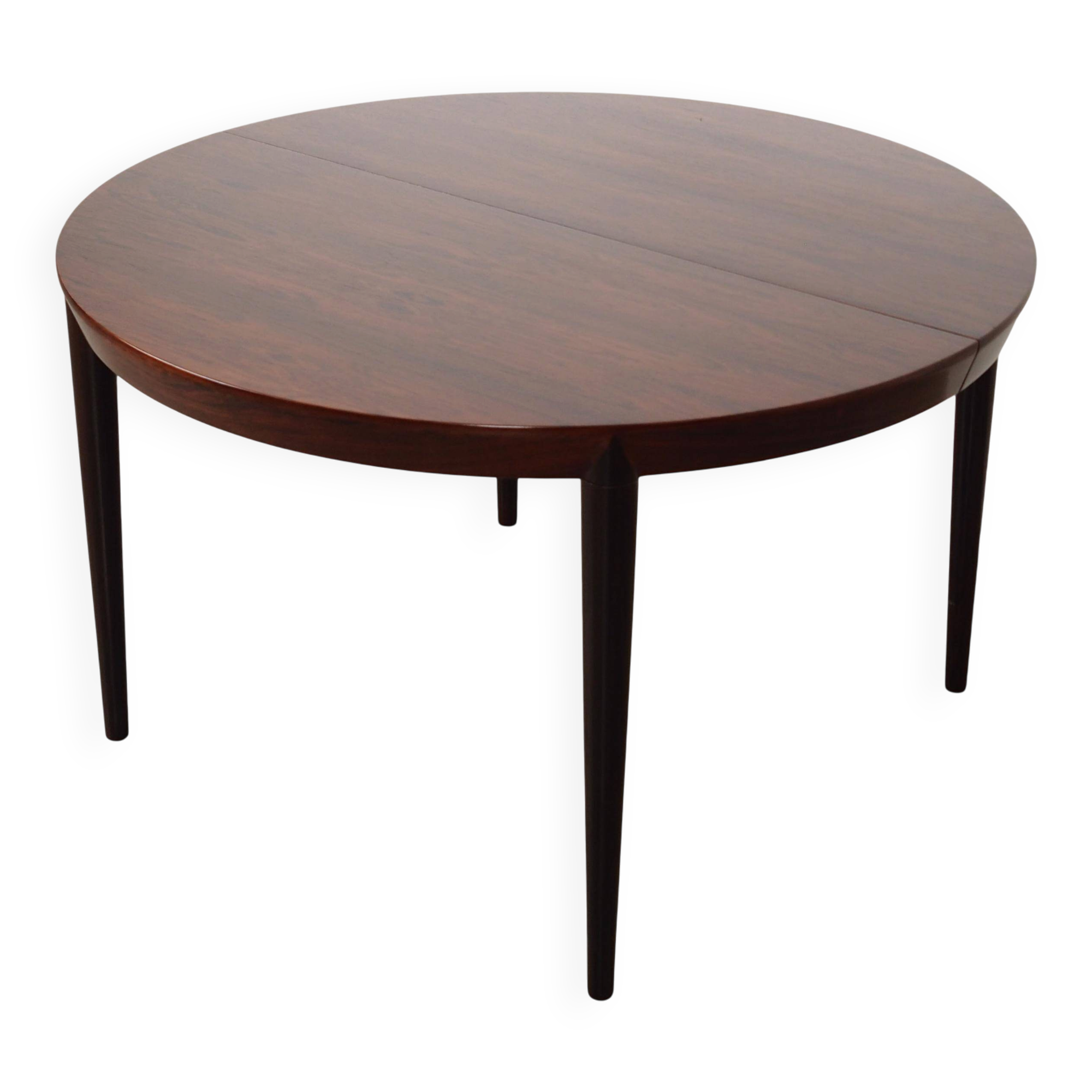 Round rosewood table, Danish design, 1960s, designer: Severin Hansen