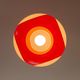 Lampe pendentif UFO œil de bug orange/blanc – Massive