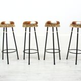 Tabourets de bar vintage, années 1970