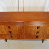 Scandinavian rosewood chest of drawers