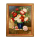 Table oil on flower canvas by Ricket Hammer