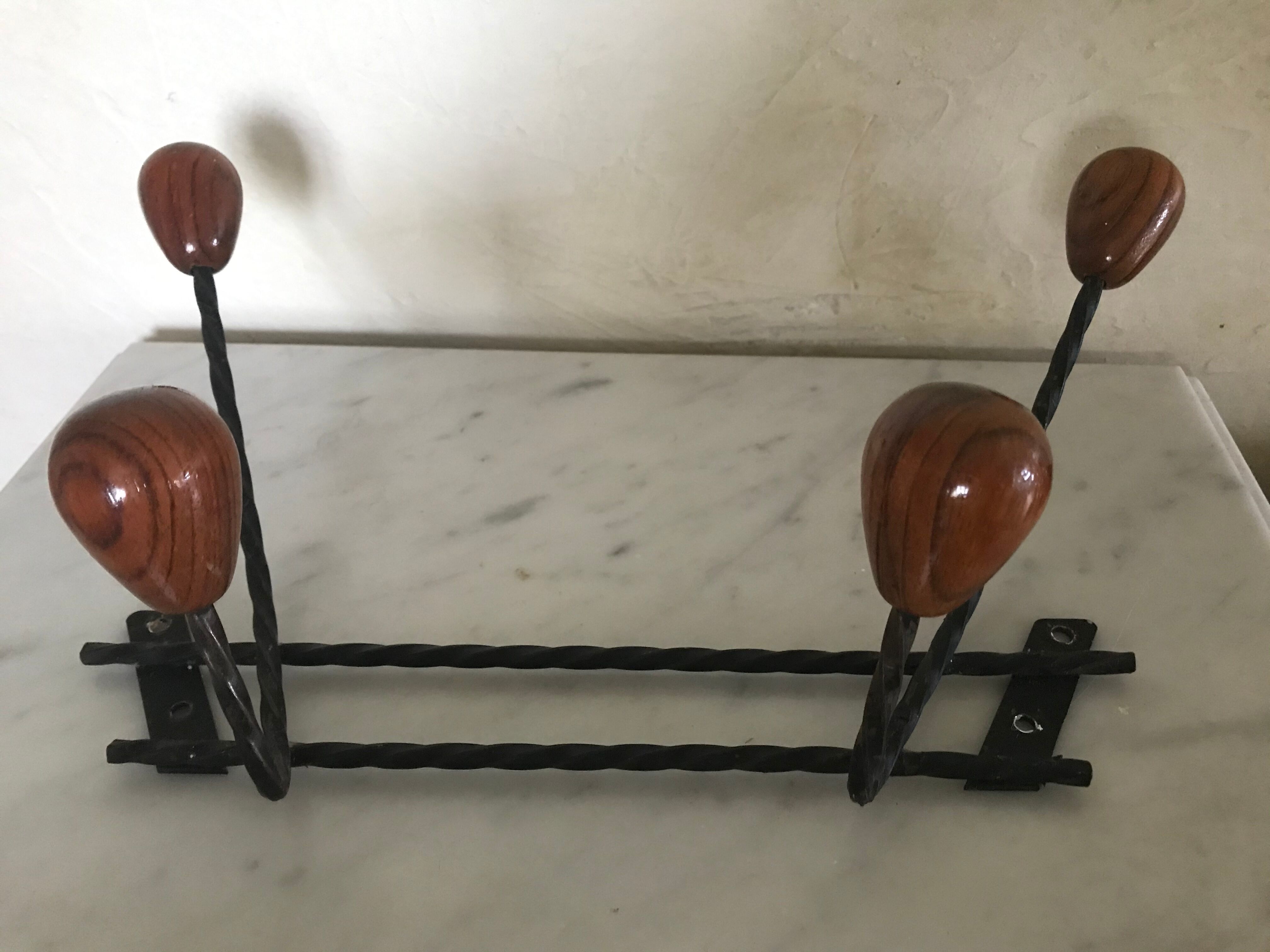 60s coat rack