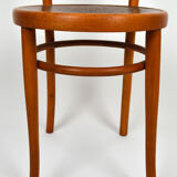 J&J Kohn bistro chair with decorated seat