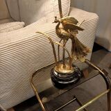 Golden side table