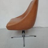 Vintage swivel armchair