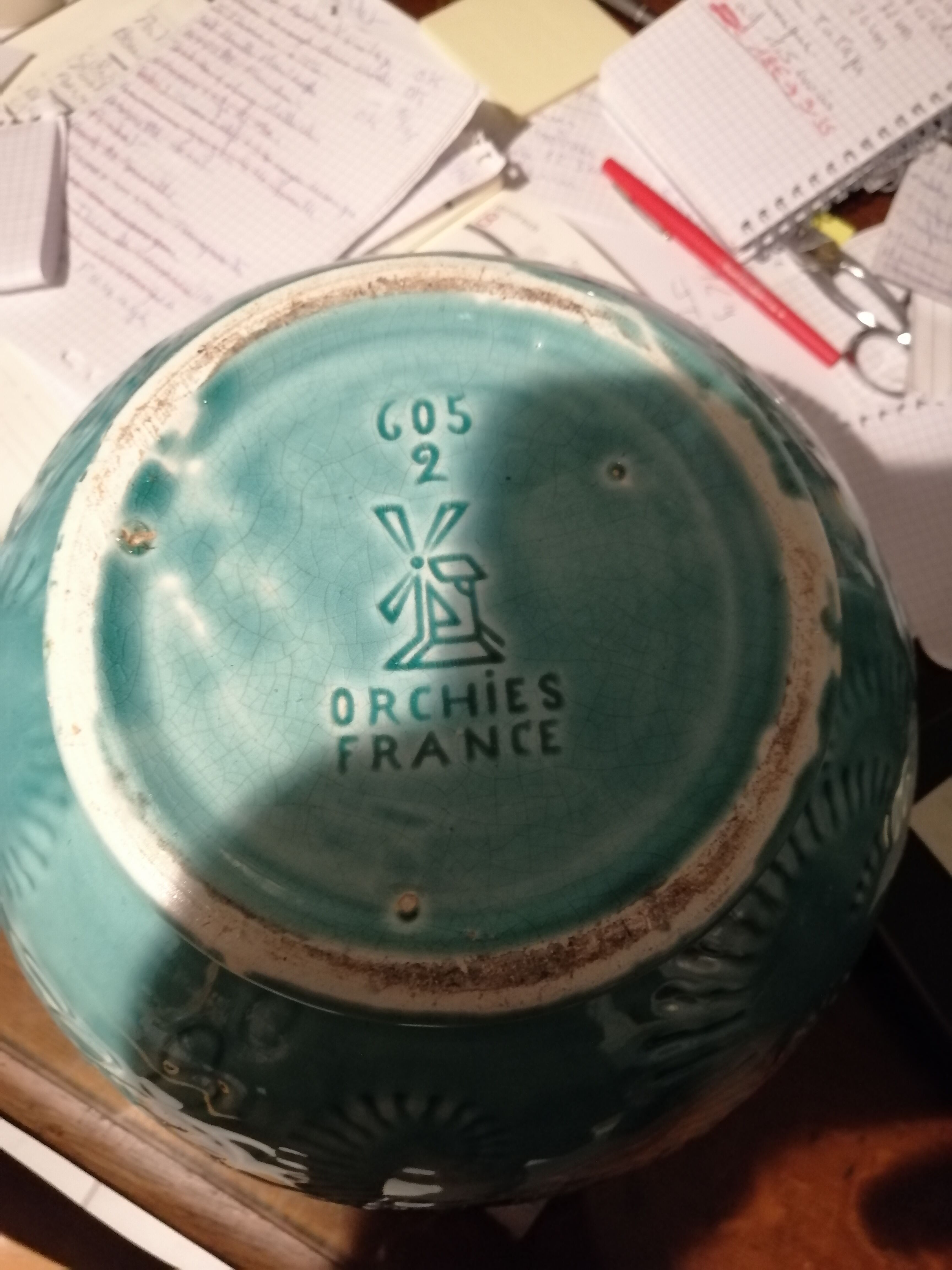 COVER POT SLURRY ORCHIES FRANCE