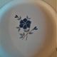 Series of six flat plates Moulin des loups Orchies model Prisca 50s