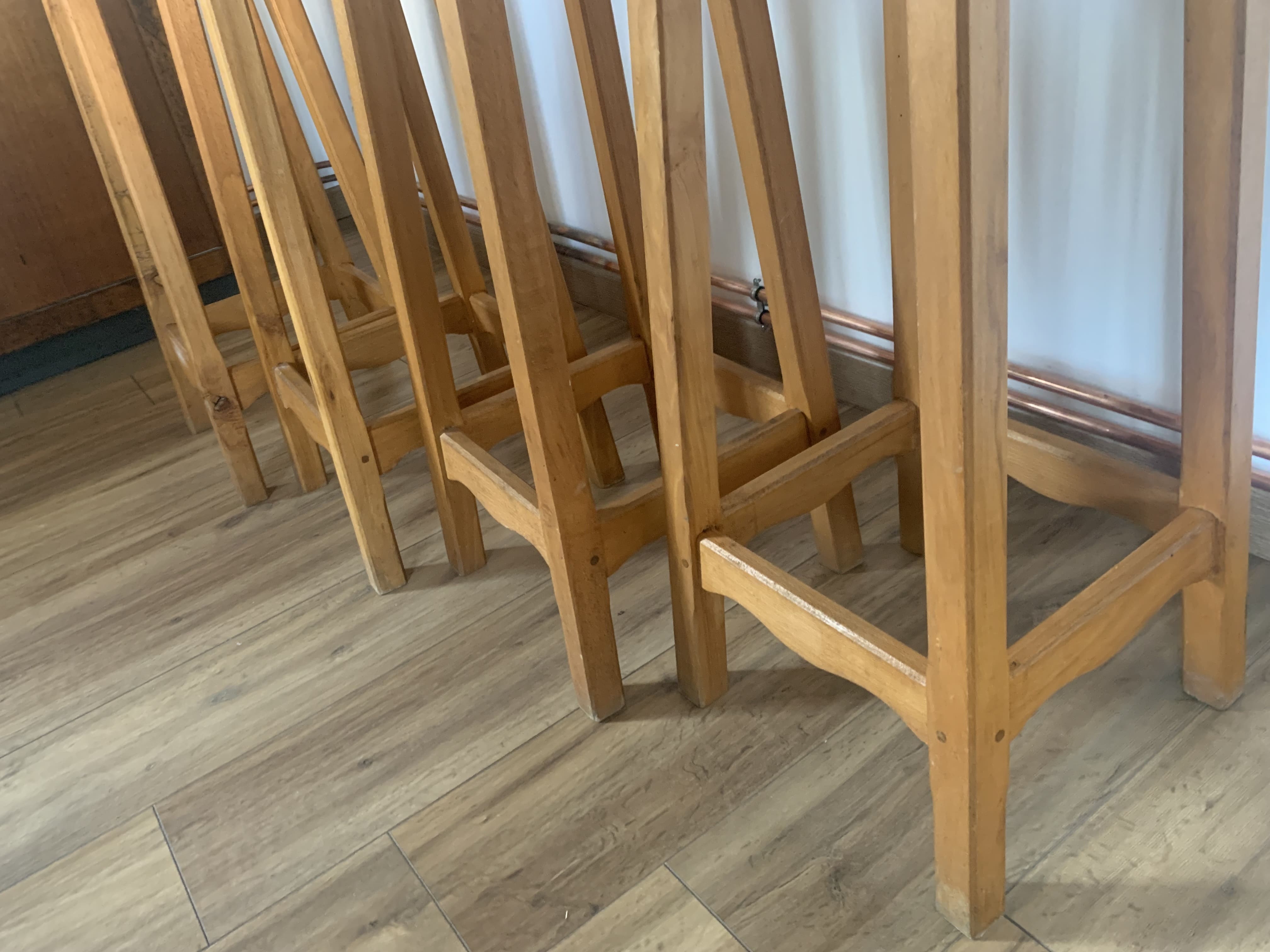 Set of 4 high stools