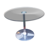 Design table base chrome tulip