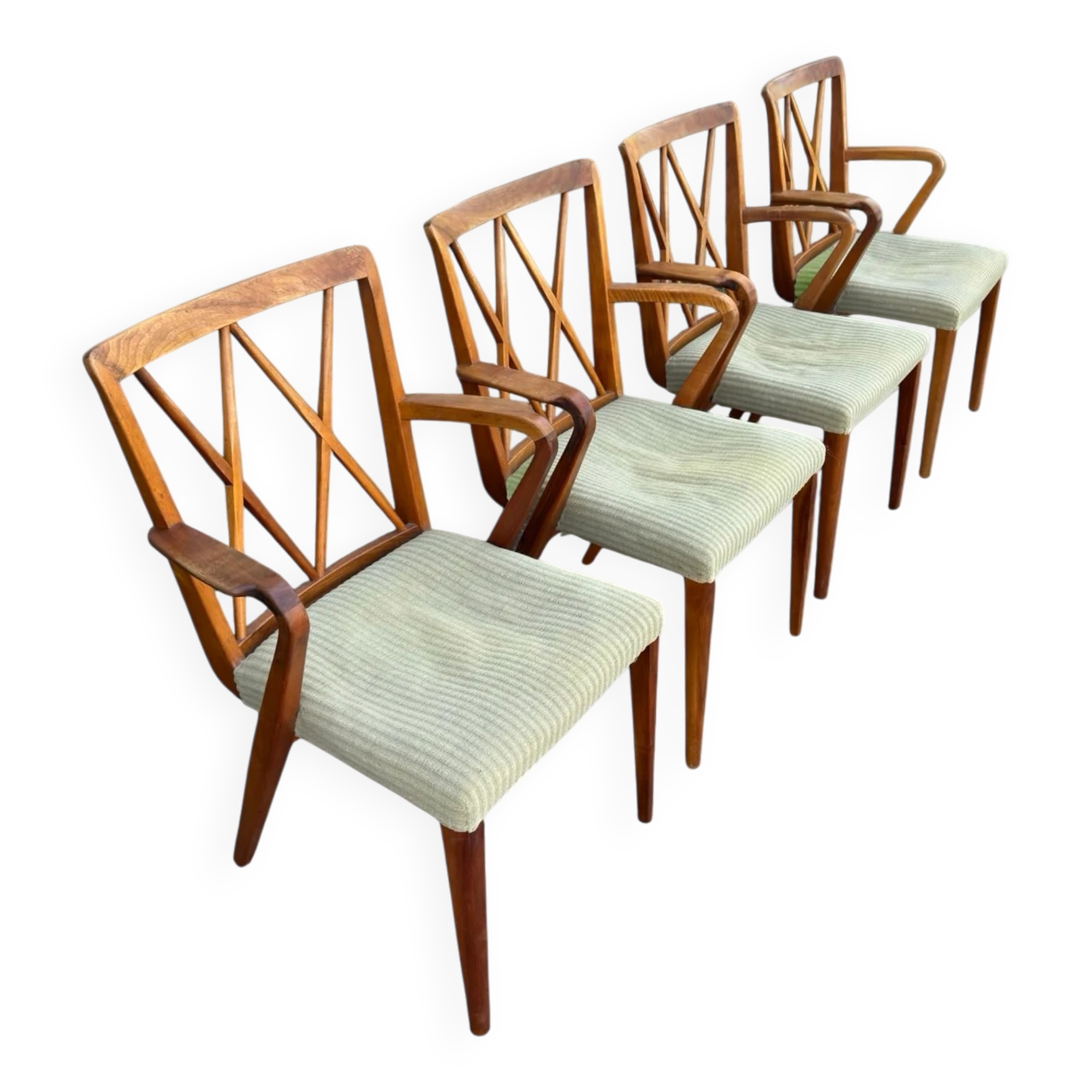 Set of 4 dining chairs A.A. Patijn for Zijlstra