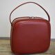 Vintage red suitcase