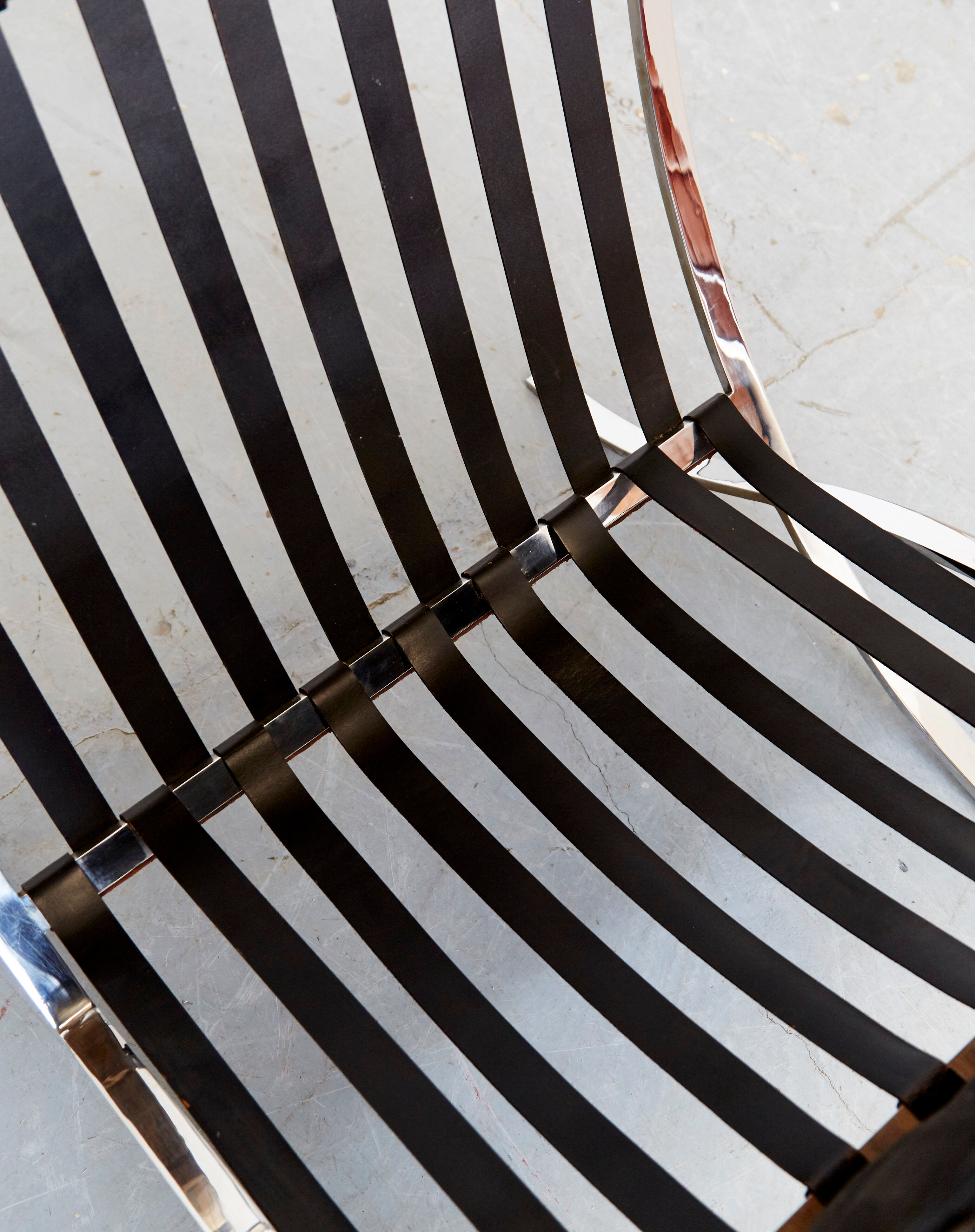 Fauteuil Barcelona MR90 par Ludwig Mies de La Rohe pour Knoll International