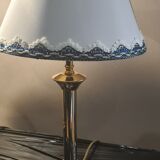 2 lampes deluxe laiton, chrome et or, 1970 a 80