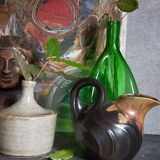 French Ceramic pitcher Art-Nouveau early twentieth