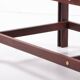 Vintage Wooden Bench, Italian Design 1960