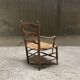 Provencal armchair, straw seat