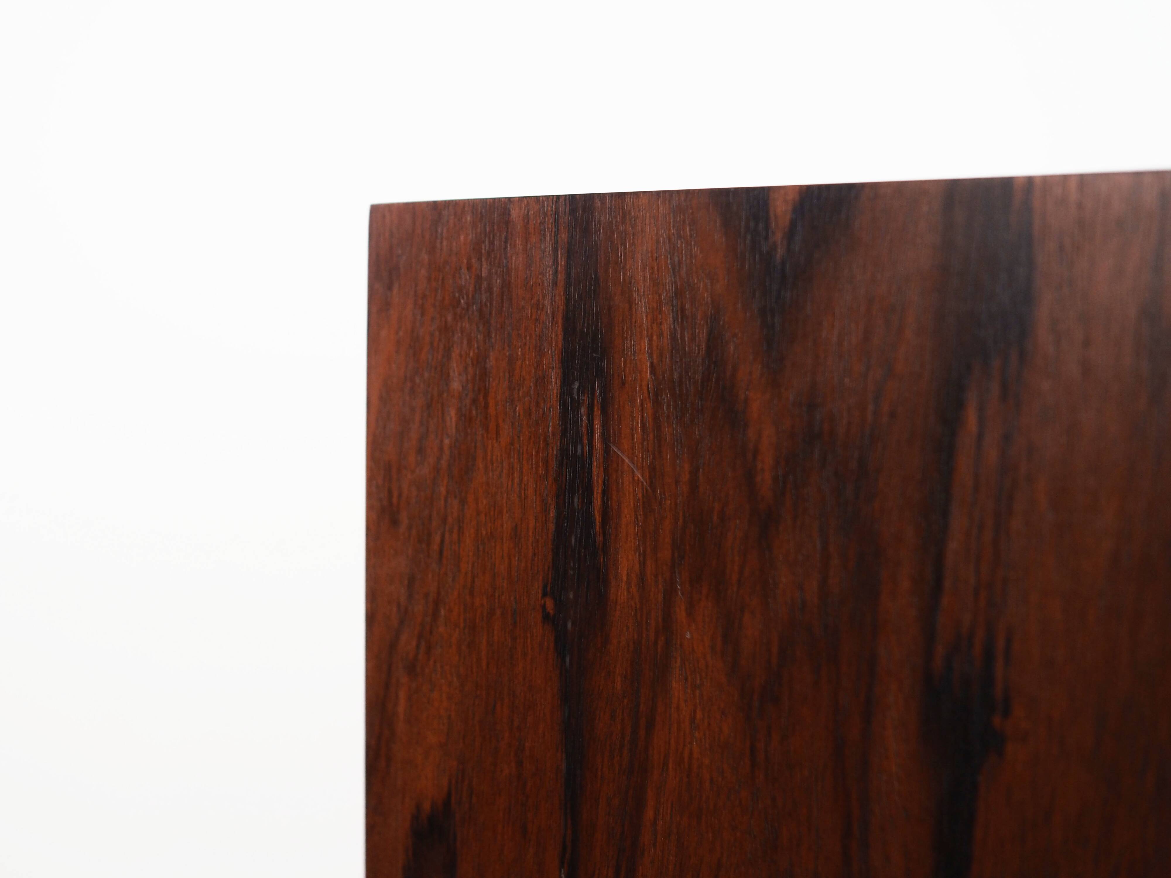 Rosewood bookcase, Danish design, 1970s, manufacturer: Omann Jun