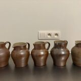 Lot of French stoneware jugs