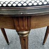 Table basse d'appoint ancienne genre bouillotte vintage xxeme