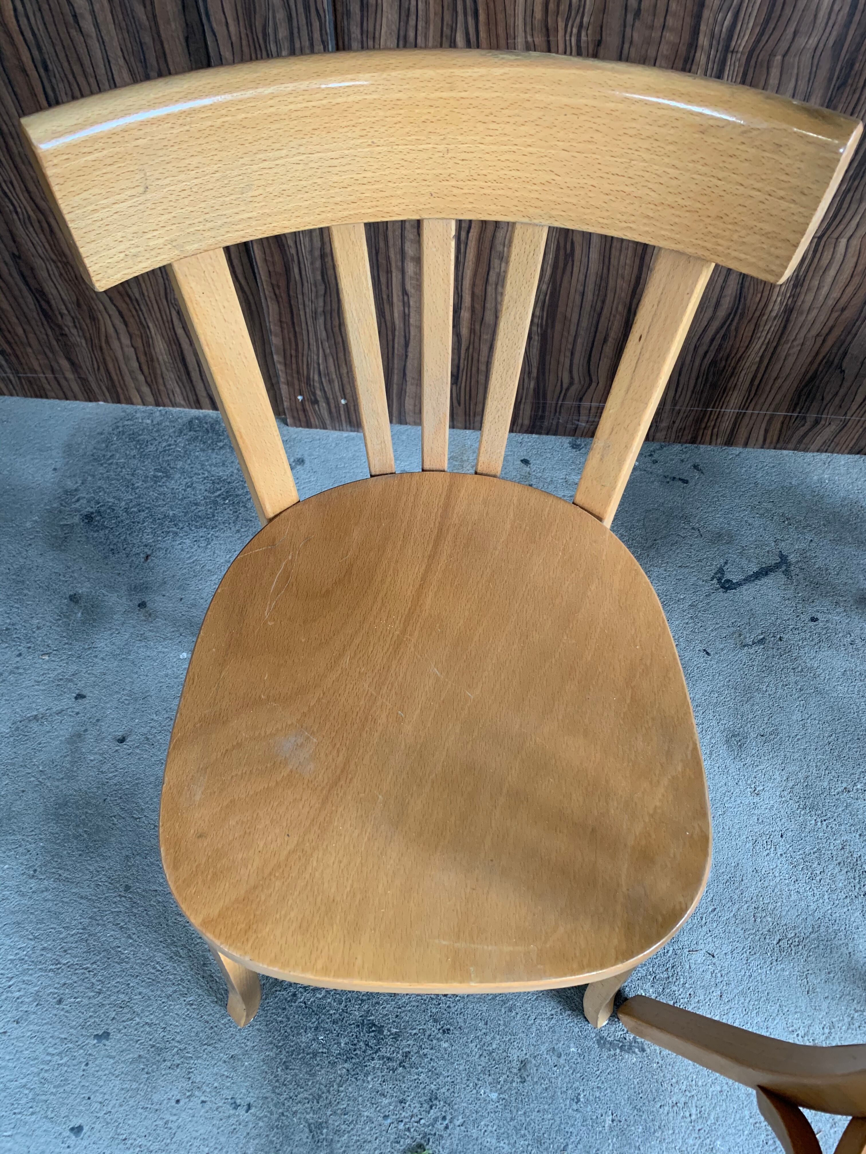Lot of Baumann chairs