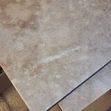 Nested tables in brass and marble, 1950.