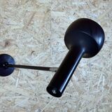 60's 70's Lamp Fixture Wall Lamp Metal & Chrome Brown Space Age Design