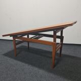 Danish adjustable teak coffee table, Kai Kristiansen