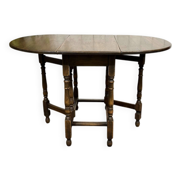 1950s oak gateleg table