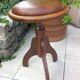Old piano stool tripod feet / vintage 60s-70s