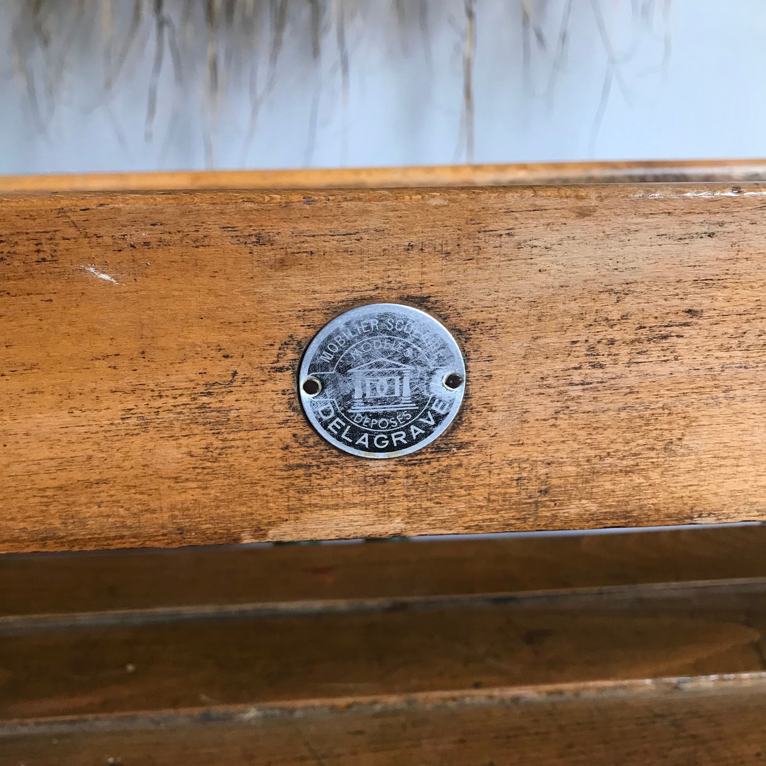 Vintage Delagrave Children's Desk