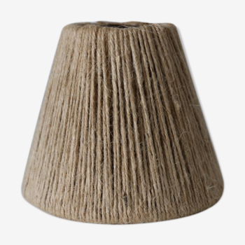 Abat-jour corde de jute 120mm