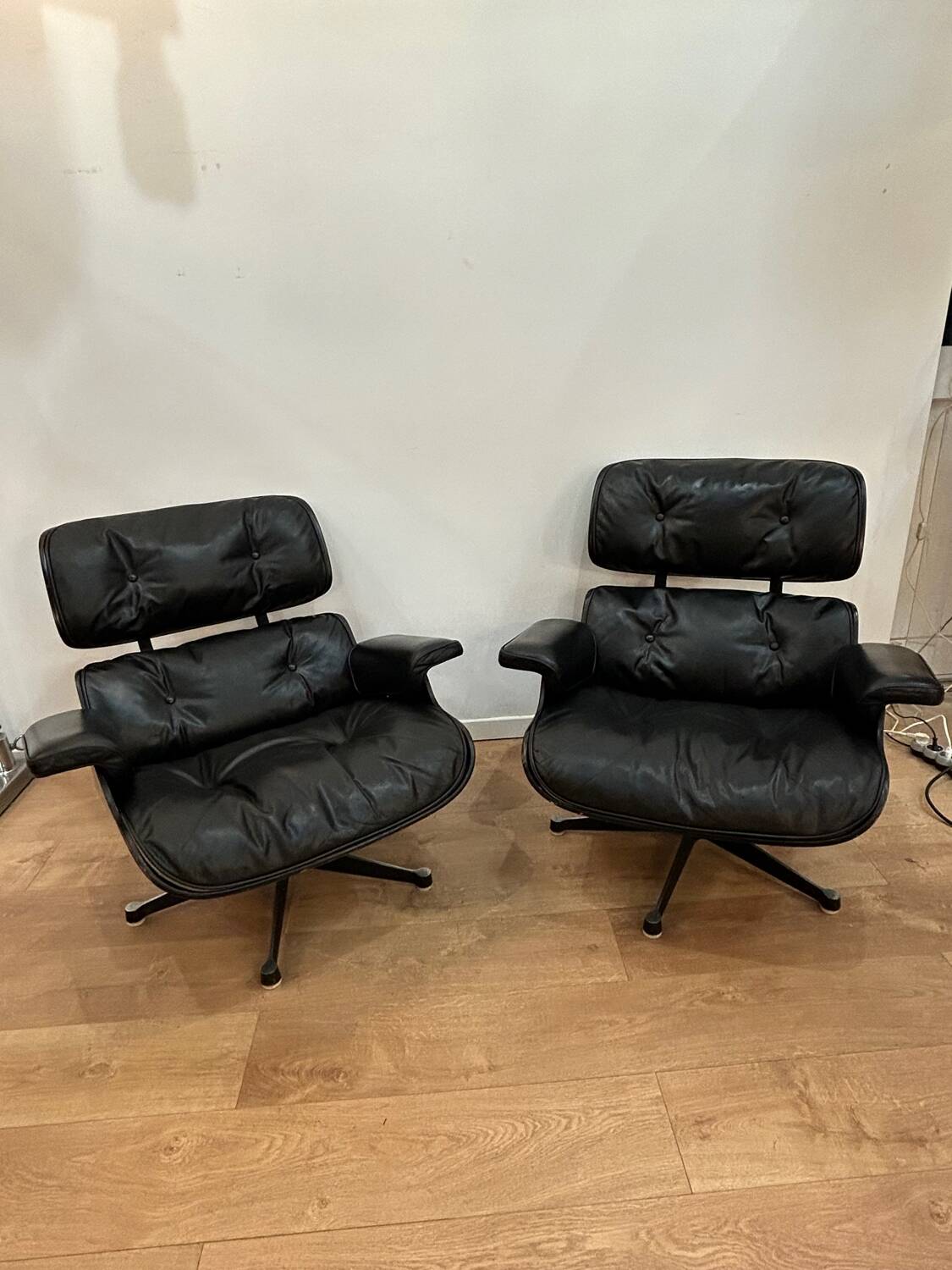Eames Lounge Chairs Pair