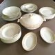 Porcelain plate service x 10 people