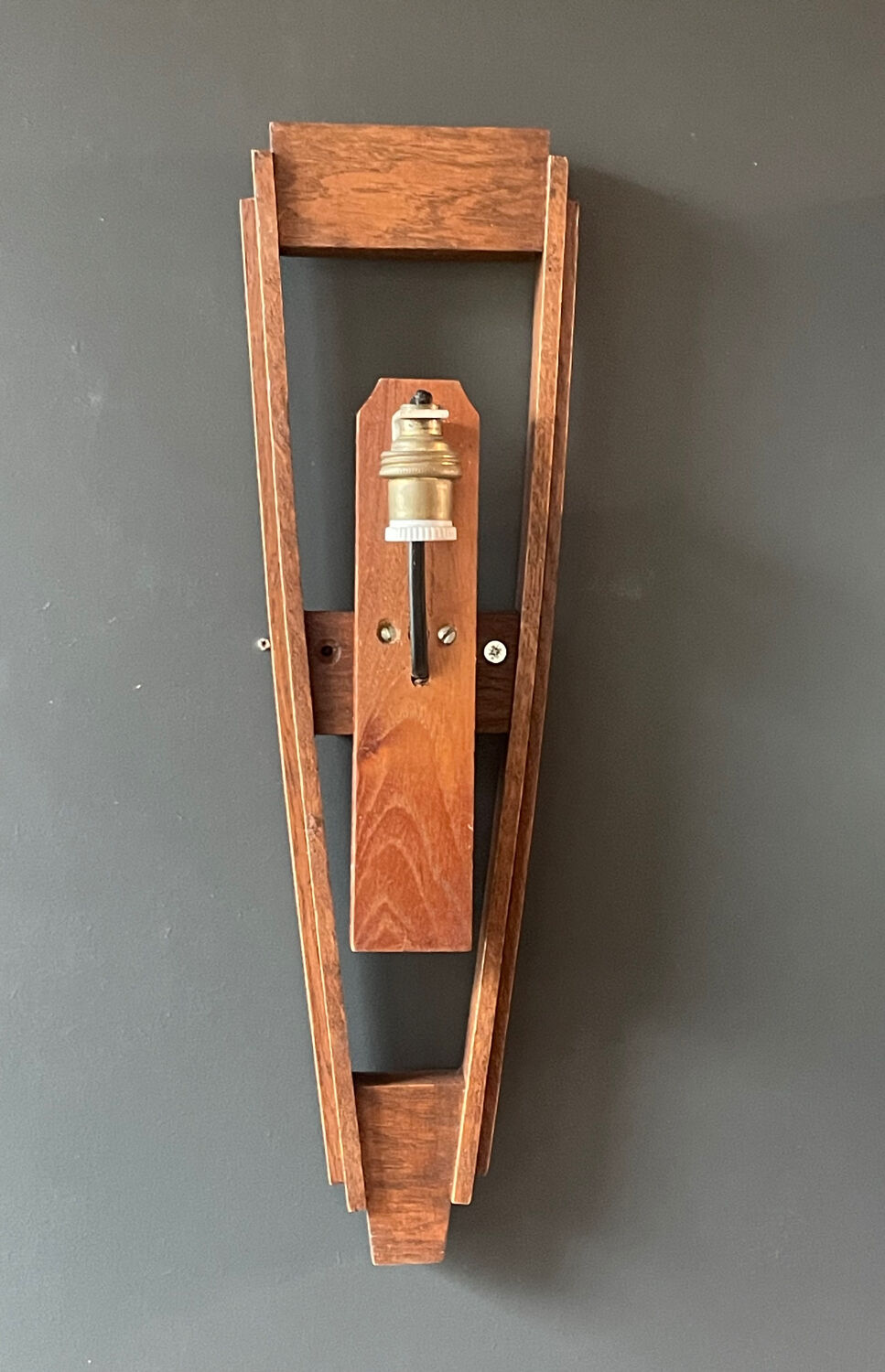 Pair of Swedish wall sconces