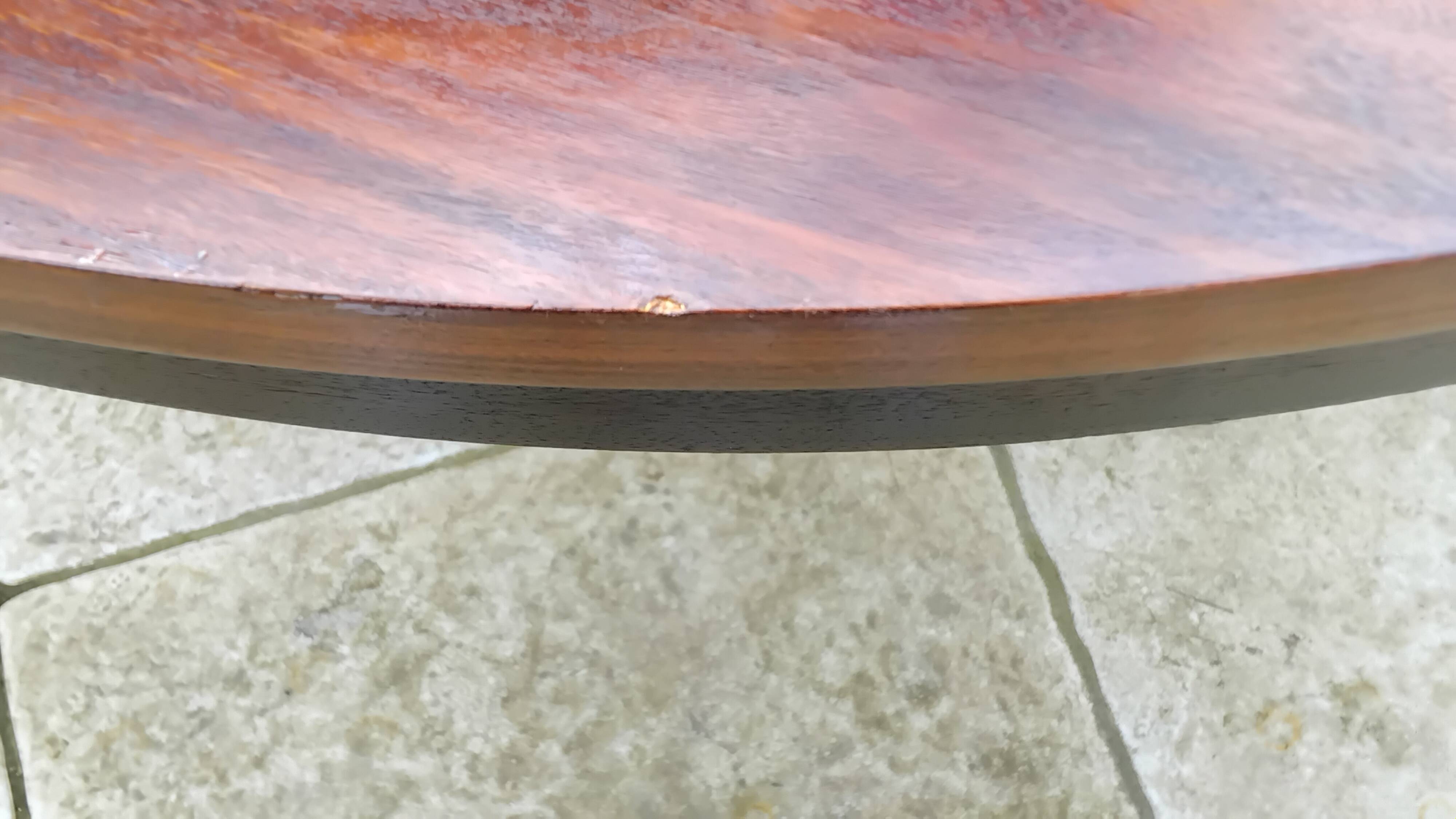 Table extensible vintage de style Baumann scandinave
