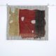 Tapisserie Murale Textile Vintage, Tenture Design, Art Textile, 88x106 Cm