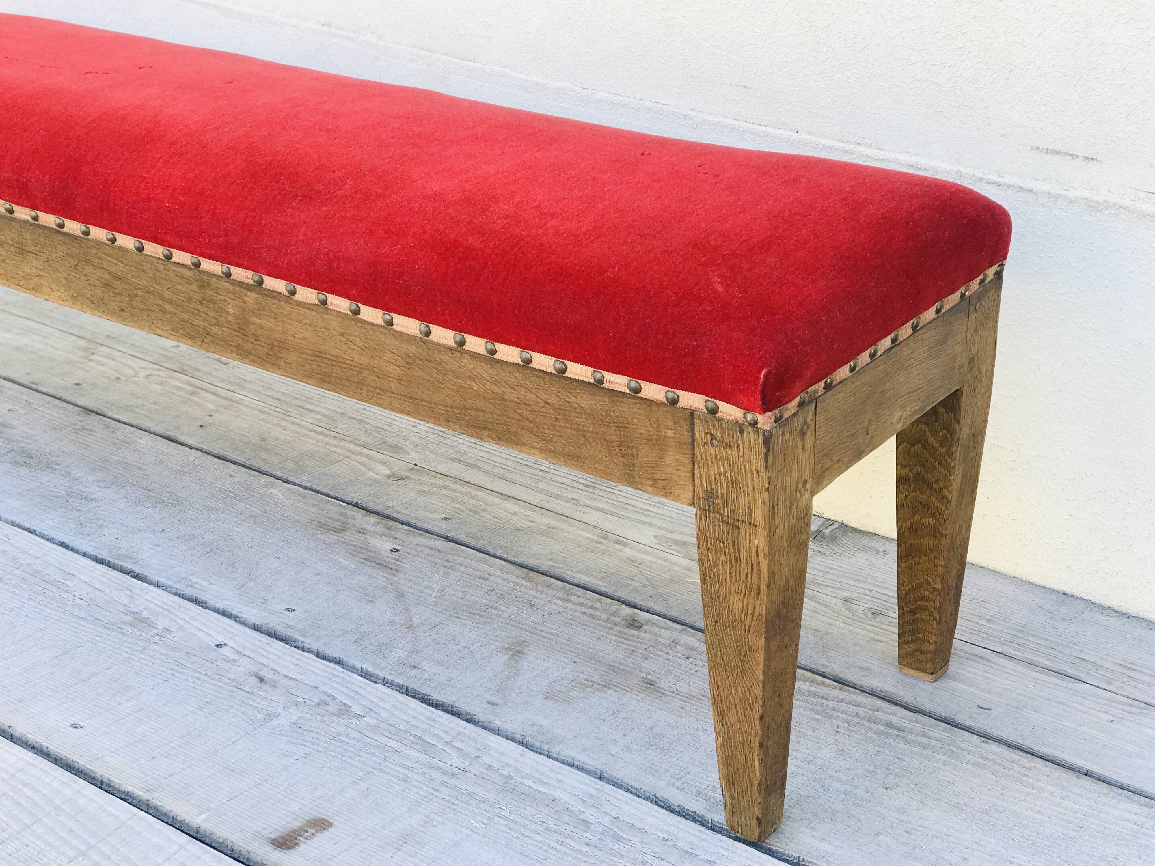 Vintage bistro bench