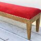 Vintage bistro bench