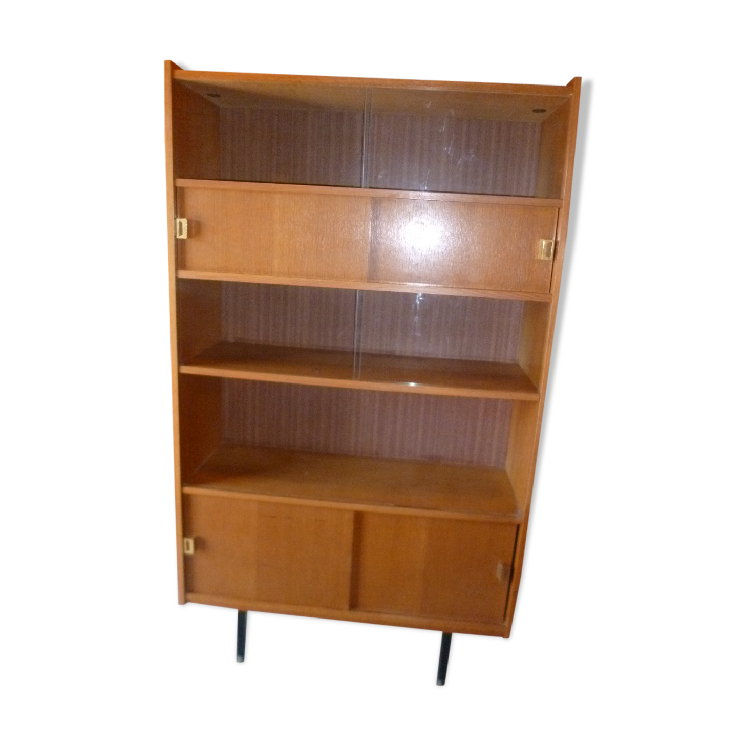 Library Scandinavian style of the 50/60s to iron feet