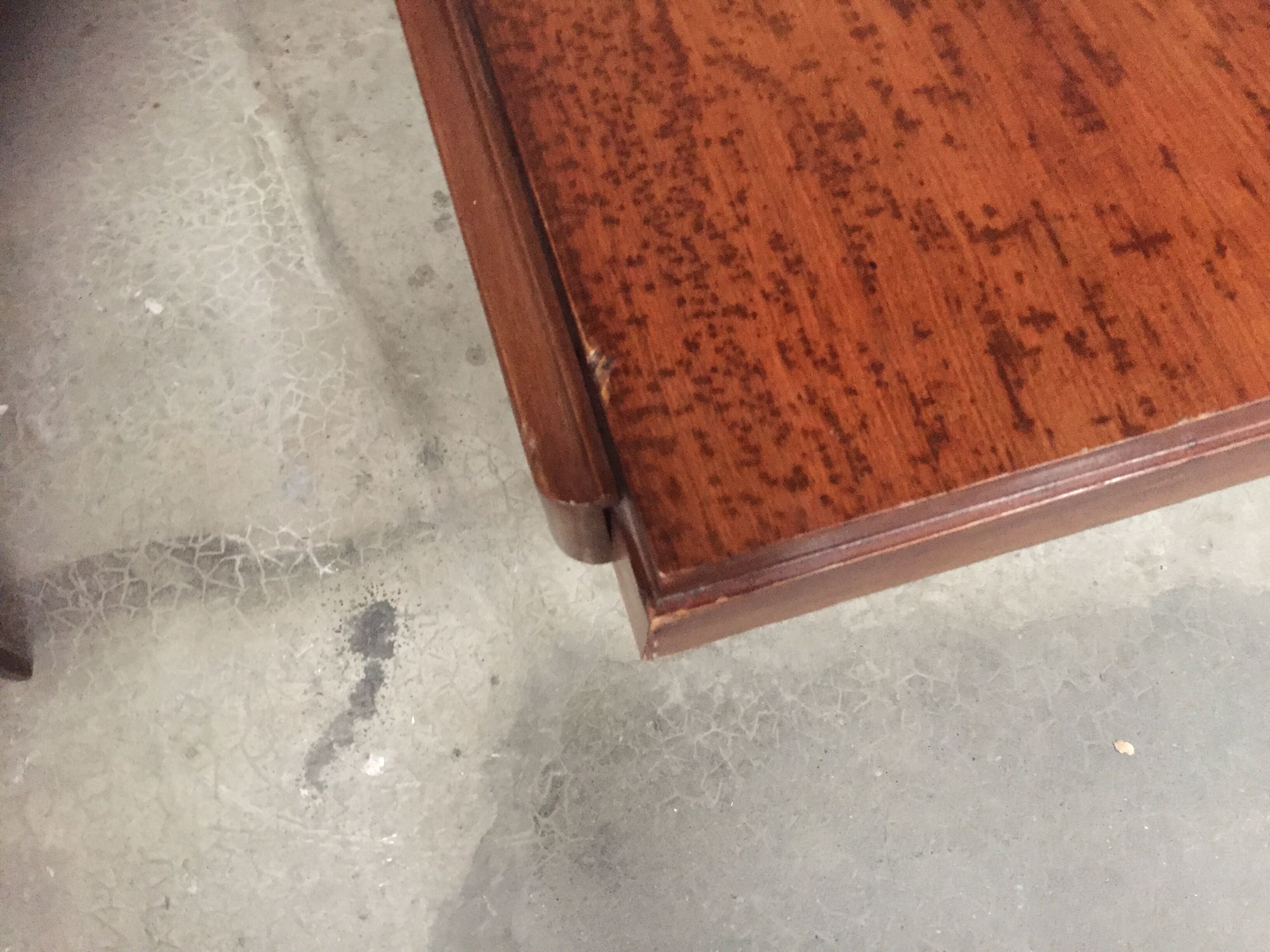 Set table and 6 chairs art deco